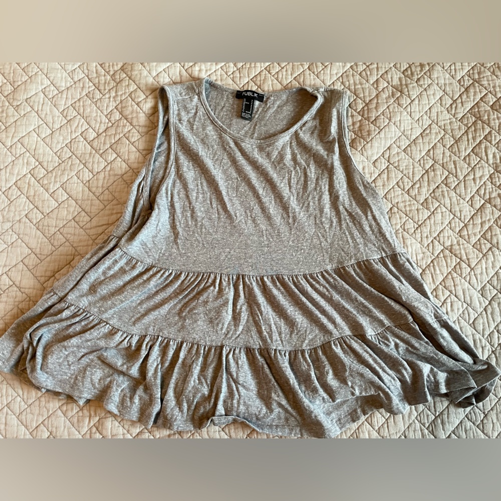 Grey Tank Top Size Medium